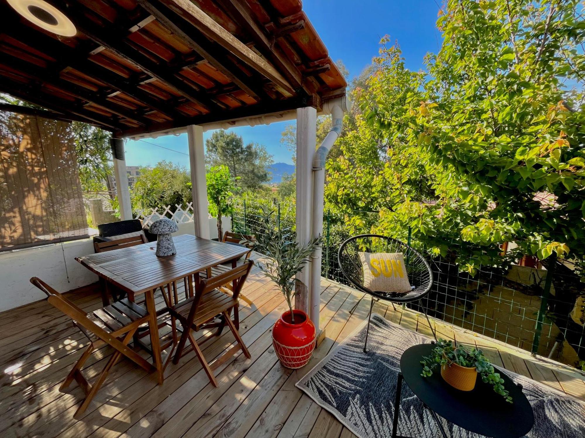 Joli Studio Maisonnette A 100M De La Plage Porticcio  Bagian luar foto