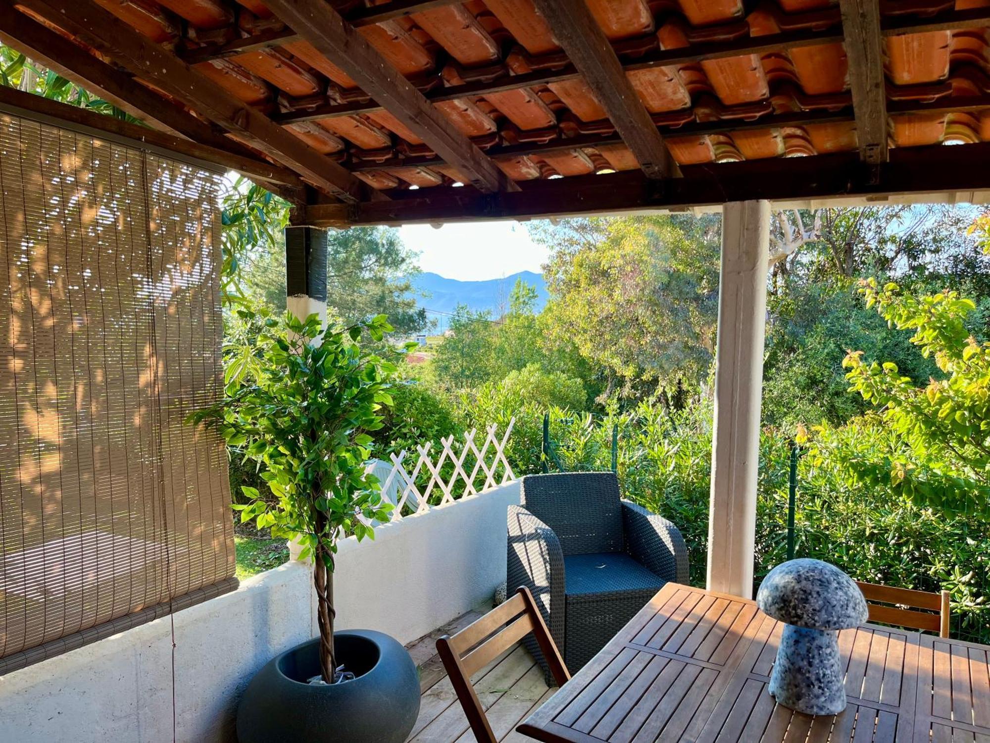 Joli Studio Maisonnette A 100M De La Plage Porticcio  Bagian luar foto